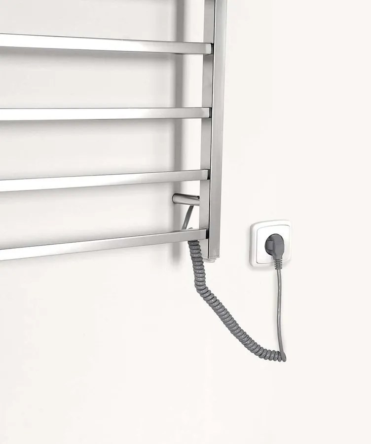 Sapho Sapho, ESKINADO elektrický sušiak uterákov, hranatý, 620x1160 mm, 120 W, nerez, ER430V