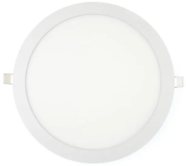 BERGE LED panel kruhový - 300x300x17mm vstavaný - 24W - 230V - 1900Lm - neutrálny