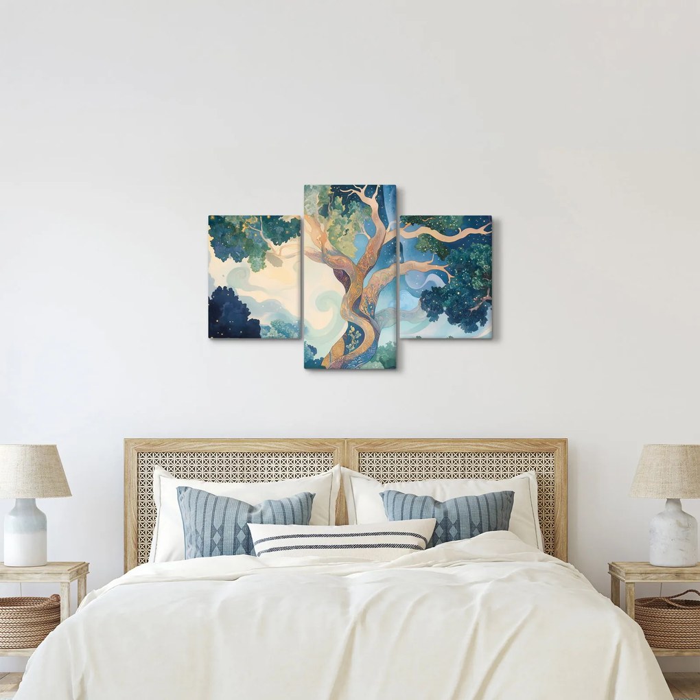 Obraz – Vesmírny strom (90x60 cm)