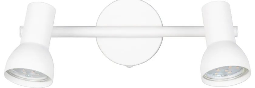 Biele bodové svietidlo ø 8 cm Cantar – Reality