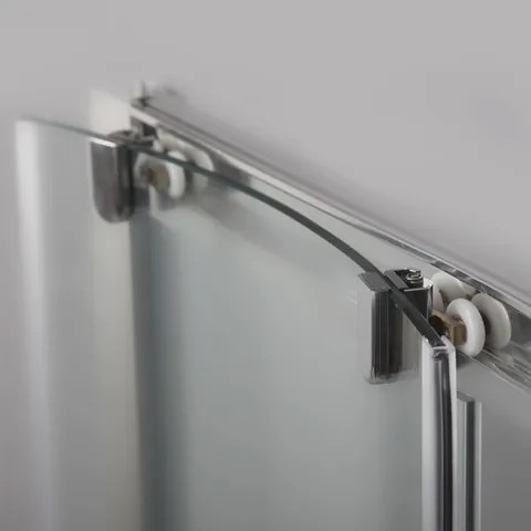 Roltechnik XXL posuvné sprchové dvere MD2 pre inštaláciu do niky 140 cm