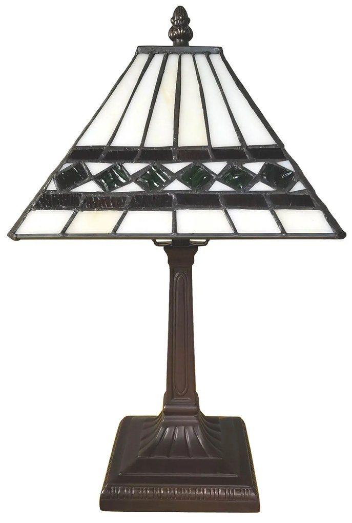 Vitráž stolná nočná lampa 20*34