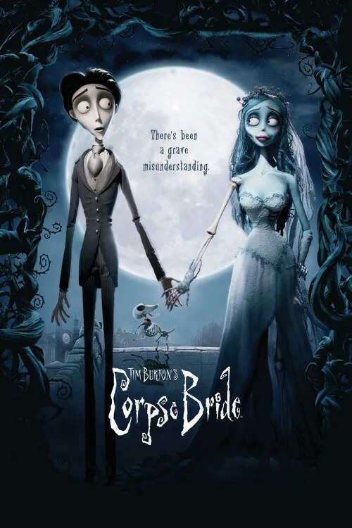 Umelecká tlač Corpse Bride - Victor & Emily, (26.7 x 40 cm)