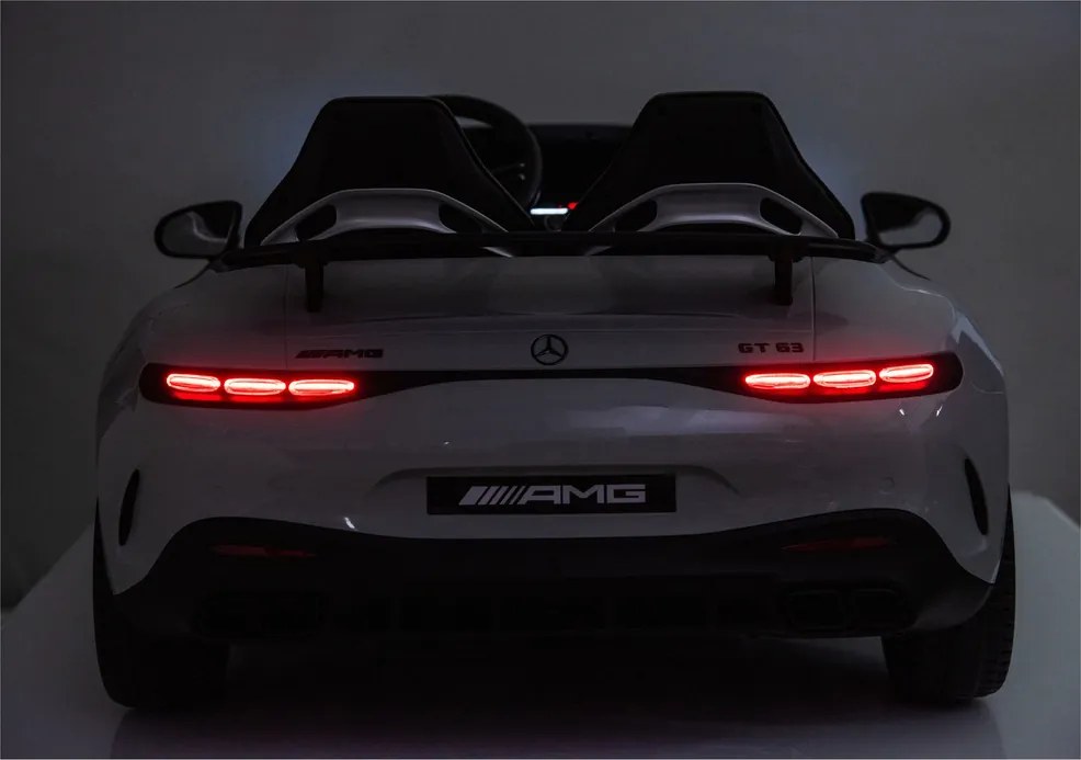 LEAN CARS Akumulátorové vozidlo Mercedes AMG DK-GT63 24 V, svetlosivé