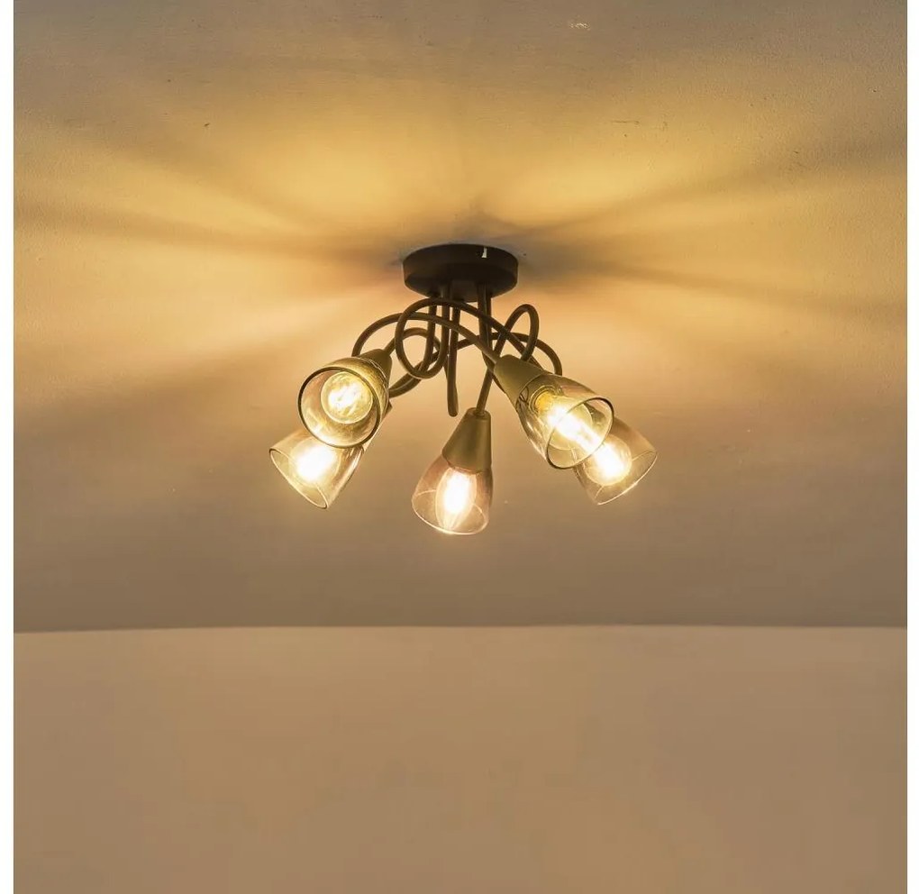 Prisadený luster CLASSY 5xE14/7W/230V