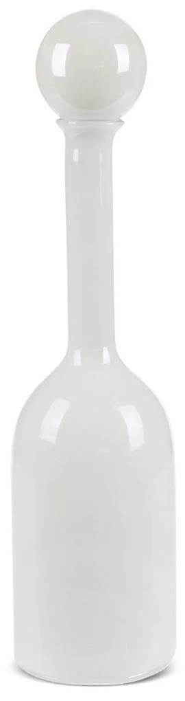 Dekoratívna váza ISLA 14x60 CM biela