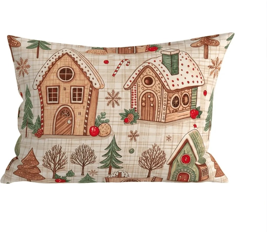 Obliečka na vankúš z mikrovlákna GINGER HOME 50x70 cm, farebný