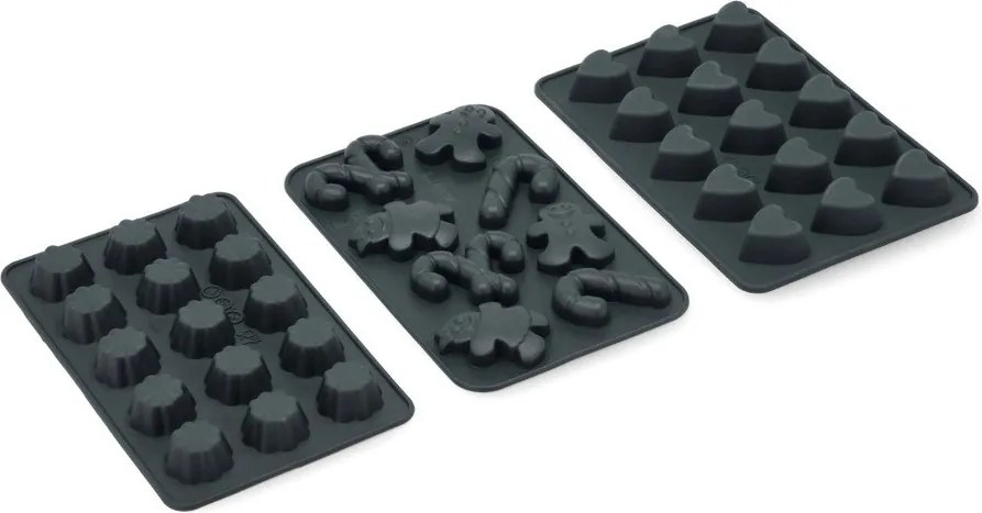 Silikónové formy na pečenie v súprave 3 ks – Blomsterbergs