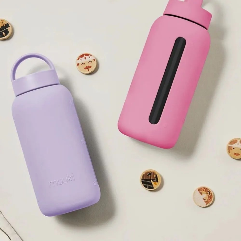 Cestovná fľaša v levanduľovej farbe 720 ml Pastel Lilac – Muuki