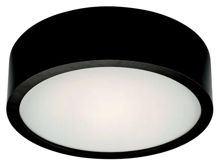 Čierne kruhové stropné svietidlo Lamkur Plafond, ø 27 cm