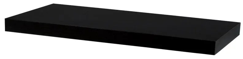 Polička nástěnná 60x24x4 cm, MDF, wenge