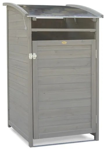 Habau Záhradný box na smetný kôš, 120 l (sivá) (100271525)