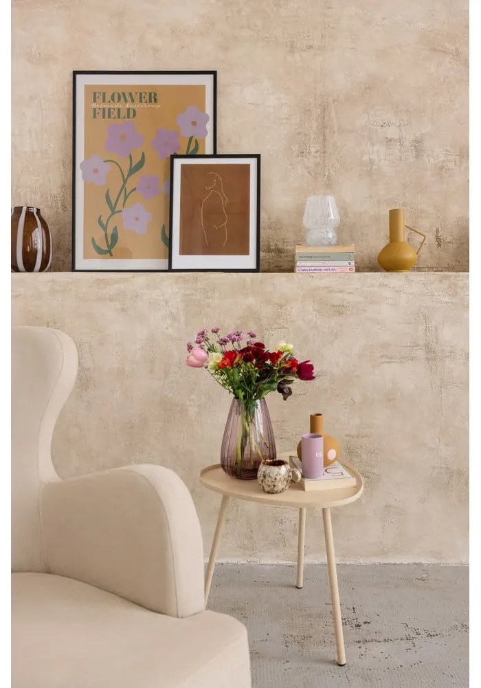 Kreslo ušiak v horčicovej farbe Noemye – Bonami Selection