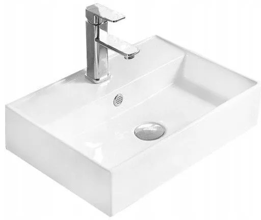 Mexen BLANCA umývadlo, 56x38 cm, biela, 21105600