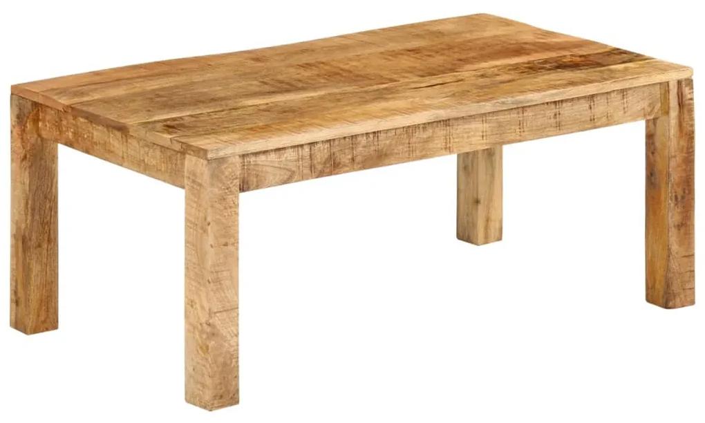 Konferenčný stolík 100x55x40 cm masívne mangovníkové drevo 353767