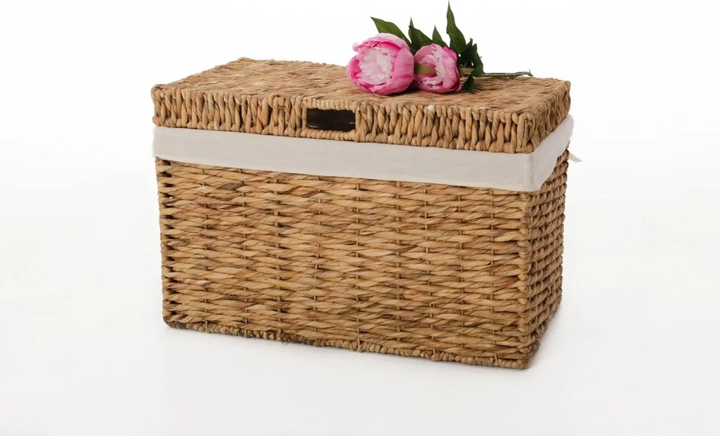 Truhla WANDA, vodný hyacint, šírka 60 cm, natur