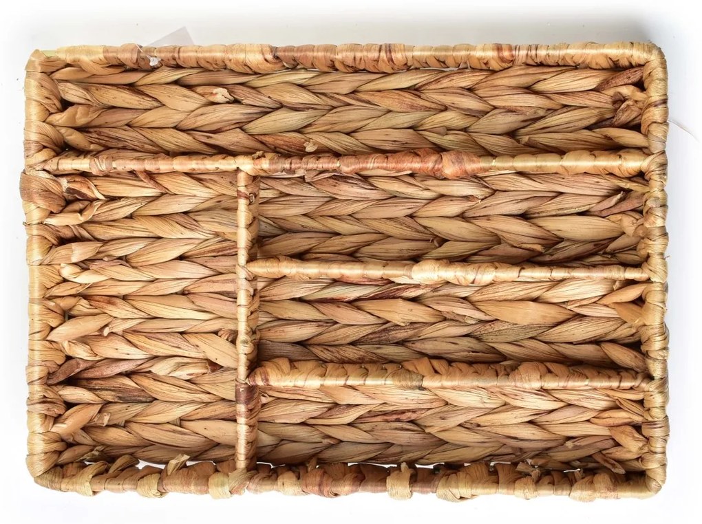 Příborník AMPARO 33x23x4,5 cm vodní hyacint natural