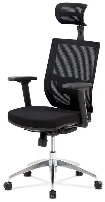 BONTEC Kancelárska stolička, synchrónny mechanizmus, čierna sieťovina, KA-B1083 BK Farba: Čierna