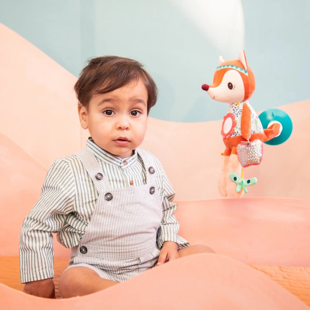 Lilliputiens - cestovná plyšová hračka s aktivitami - líška Alice