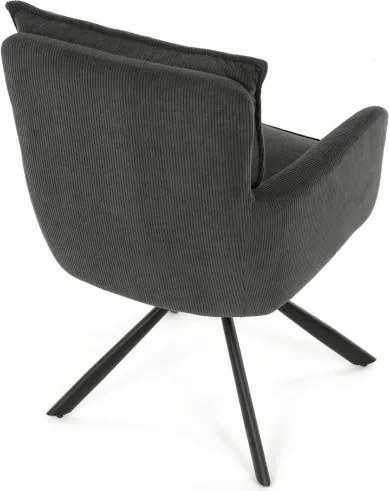 Jedálenská stolička sivá HC-X1128 GREY2