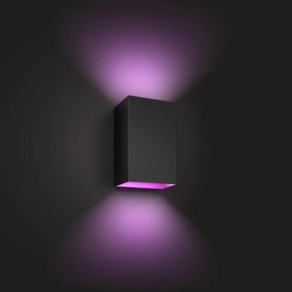 Philips 17464/30/P7 - LED RGB Vonkajšie svietidlo Hue RESONATE 2xLED/8W/230V IP44