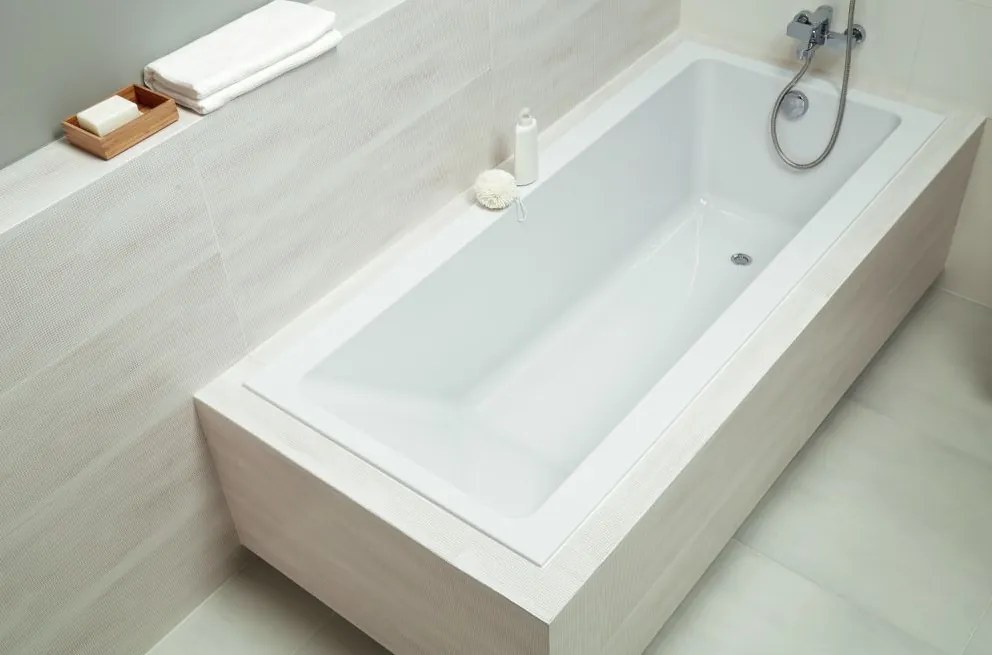 Cersanit Crea Slim akrylátová vaňa 150x75cm + nožičky, biela, S301-233