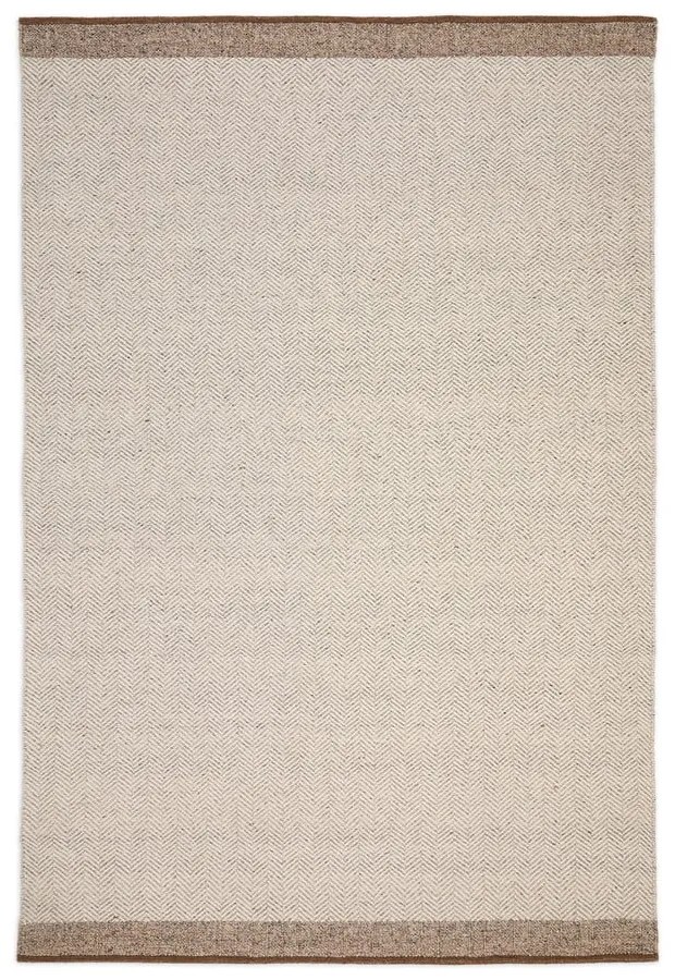 Béžový obojstranný ručne tkaný vlnený koberec 160x230 cm Nifelia – Kave Home