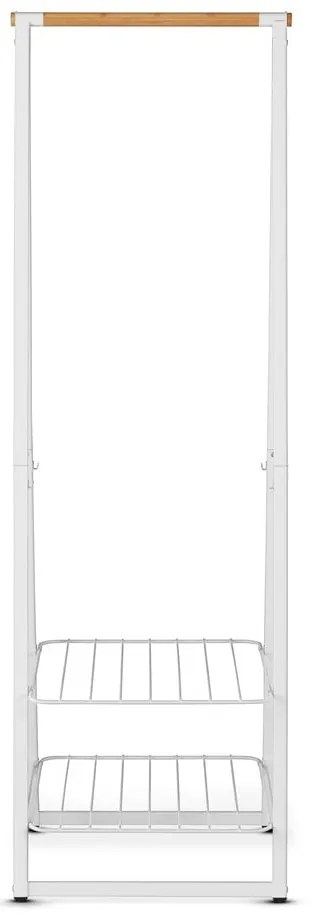 Biely oceľový stojan na oblečenie Linn – Brabantia