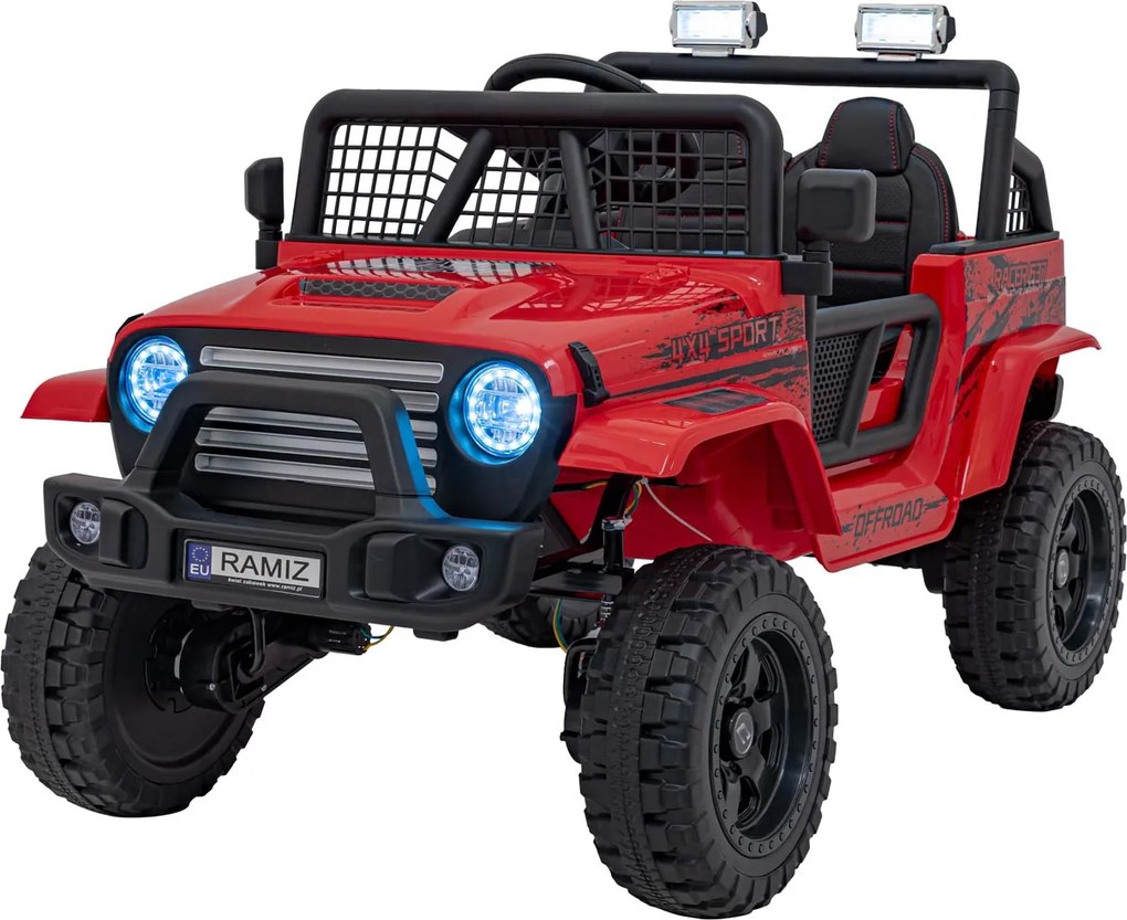 Ramiz Vozidlo OFF ROAD 4x4 SPORT Červená