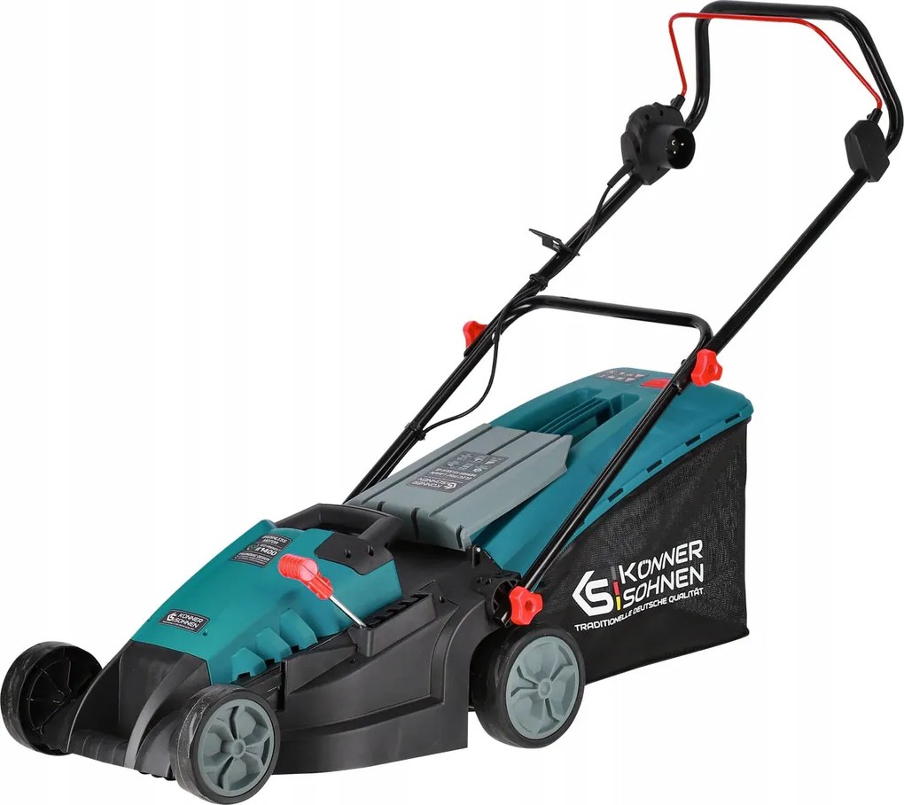 Elektrická kosačka 1400 W šírka 38 cm Ks 38LM-BL Könner & Söhnen