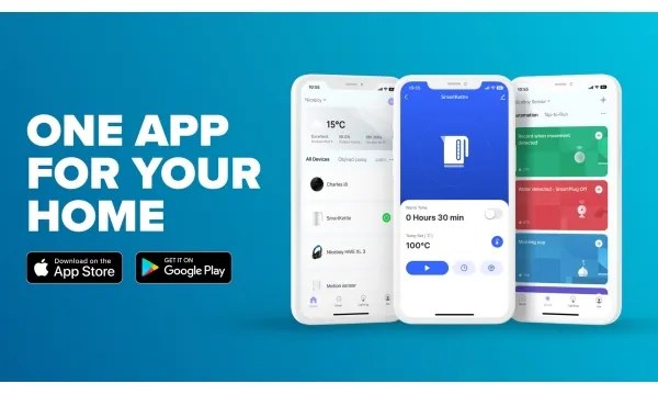 Niceboy ION SmartKettle - Inteligentná rýchlov. kanvica s term. 1,7 l 2200W/230V čierna