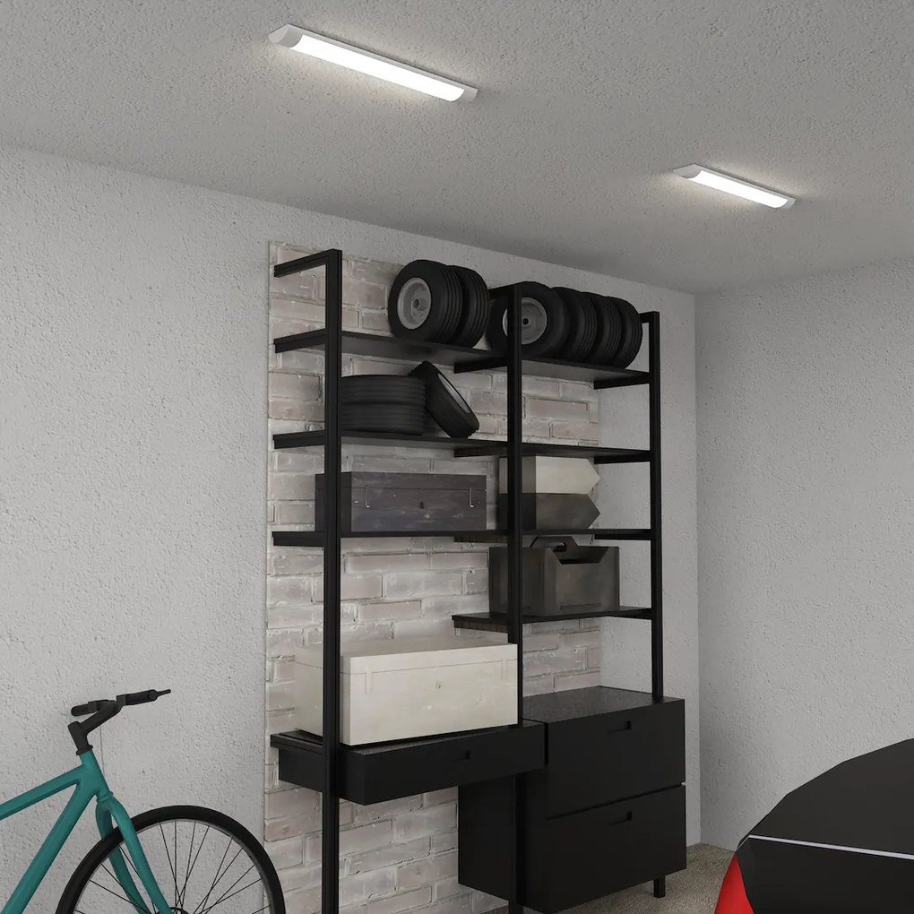 Ecolamp LED svietidlo Batten, 1x LED 18w, 4000k, w, (60 cm)