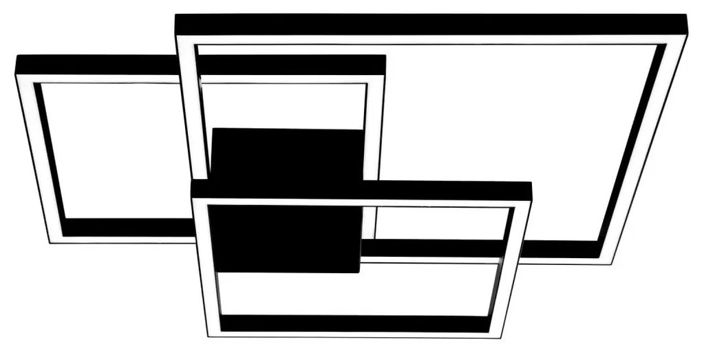 Zambelis 2023 - LED Stmievateľný prisadený luster LED/42W/230V čierna