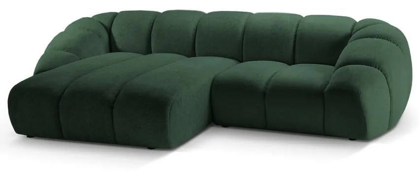 Zelená rohová pohovka (ľavý roh) Diana – Micadoni