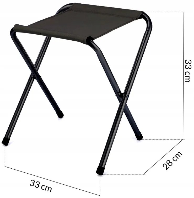 Kempingová turistická zostava TRIP čierna/drevo