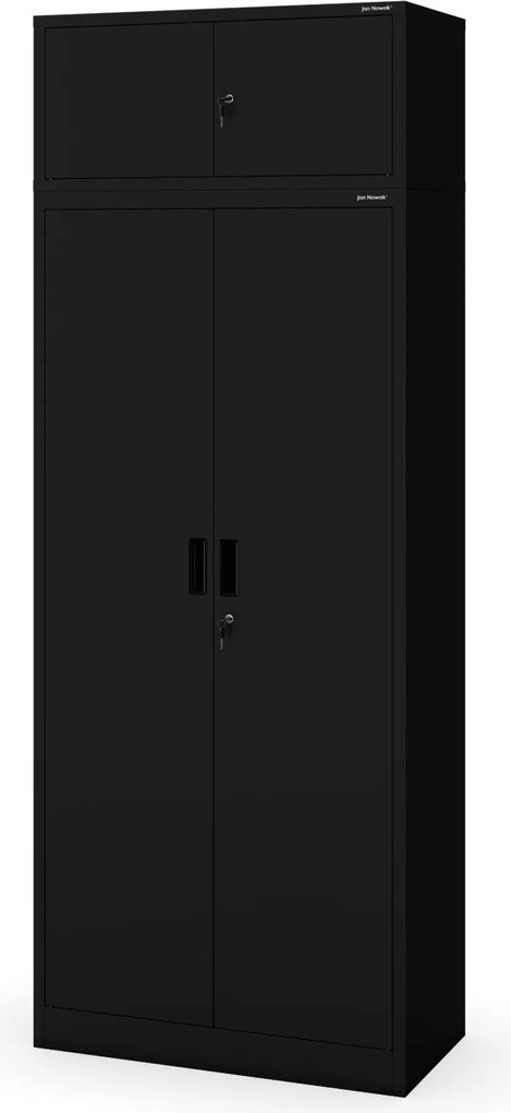 Nadstavec na skriňu čierna, 800x380x400 mm: EWA