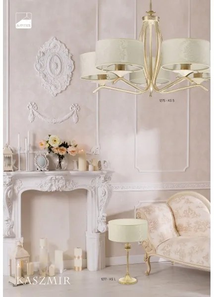 JUPITER 1275-KS5E - Luster KASZMIR 5xE27/60W