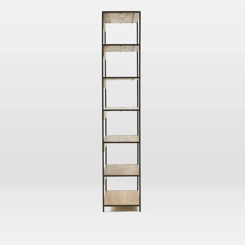 furniture-nabytek.cz - Police drevo kov 90x213x35