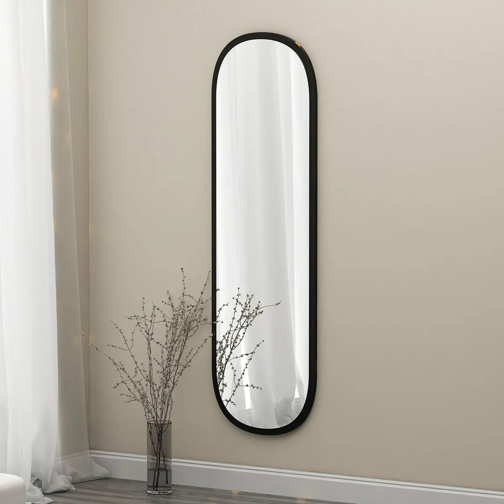 Zrkadlo Magnum Black 40 x 120 cm