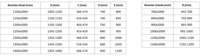 Mexen Lunar T, sklápací sprchový kút ľavý 120 x 120 cm, 8mm číre sklo, biely profil, 834T-120-120-20-00-L