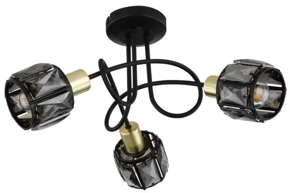 Globo 54357-3B - Prisadený luster INDIANA 3xE14/40W/230V