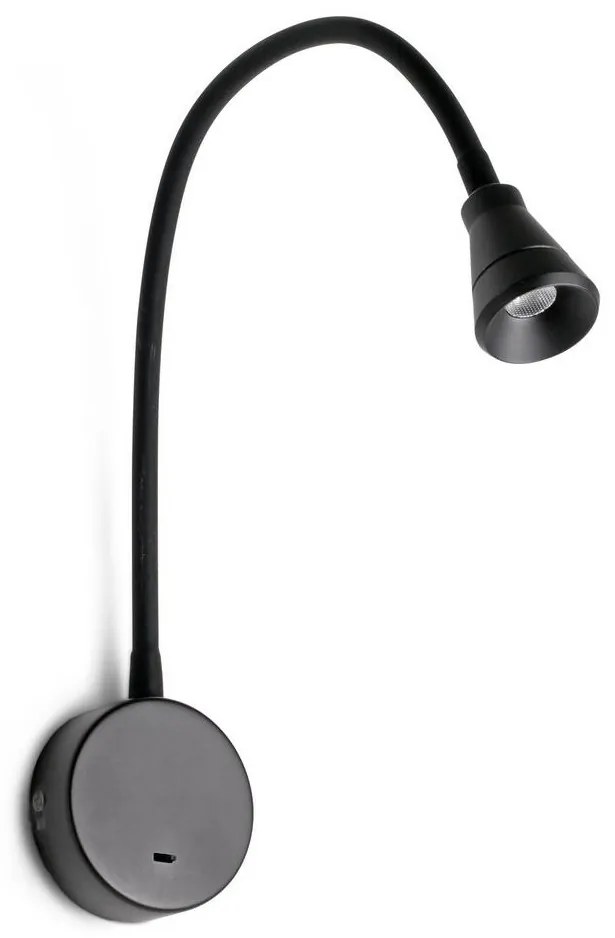 FARO 41030 - LED Flexibilná lampička BEL LED/3W/230V čierna