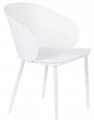 Jídelní židle GIGI WLL,plast bílý White Label Living 1100427