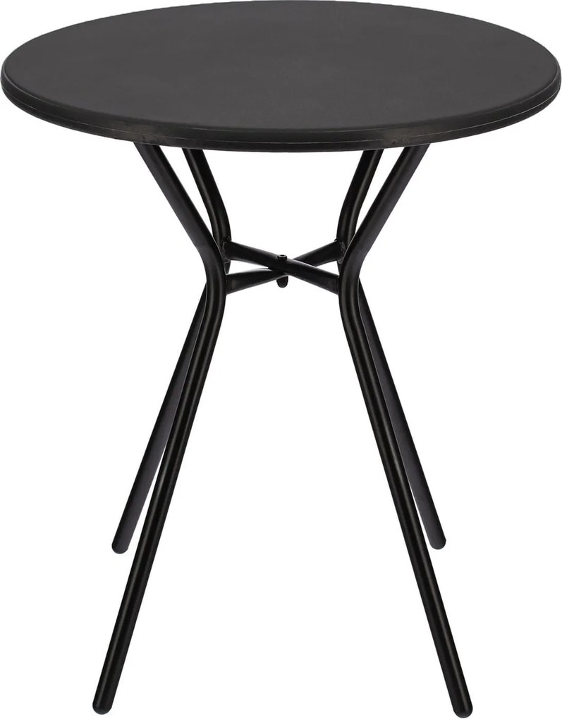 Dekorstudio Kávový stolík COMO čierny - 60 cm