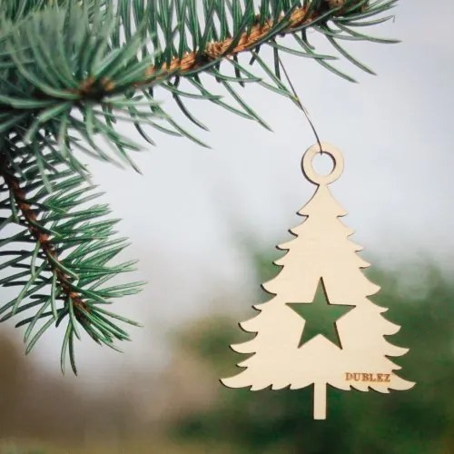 Ozdoba na stromček - vianočný stromček 3