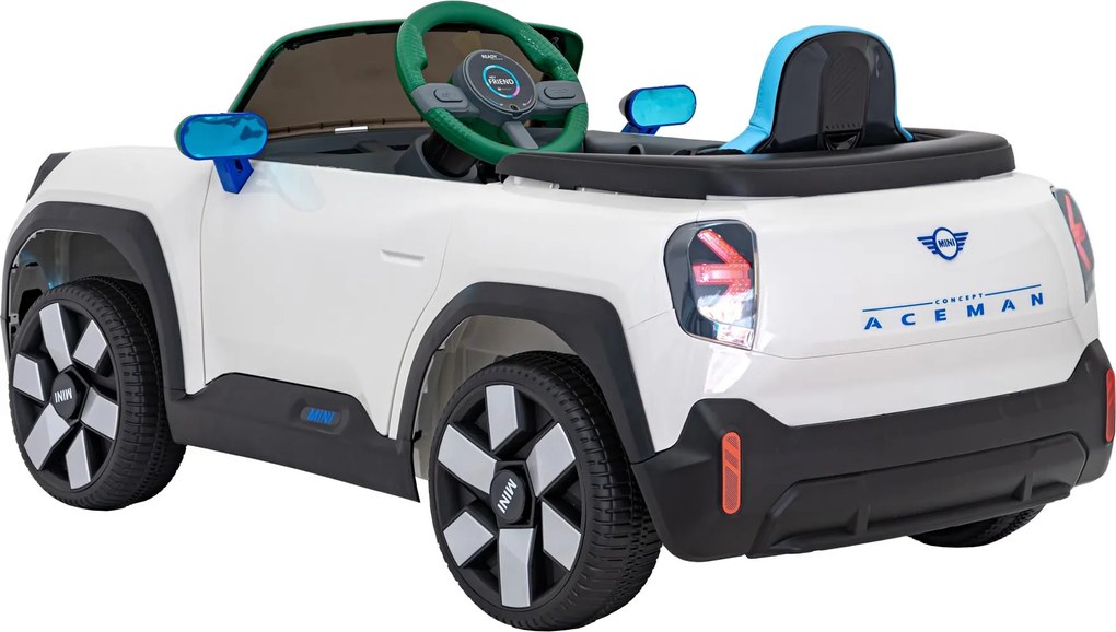 Ramiz Detské autíčko Mini Concept Aceman crossover, biele