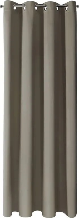 ZATEMŇOVACÍ ZÁVES 135X250 CM TMAVO BÉŽOVÝ