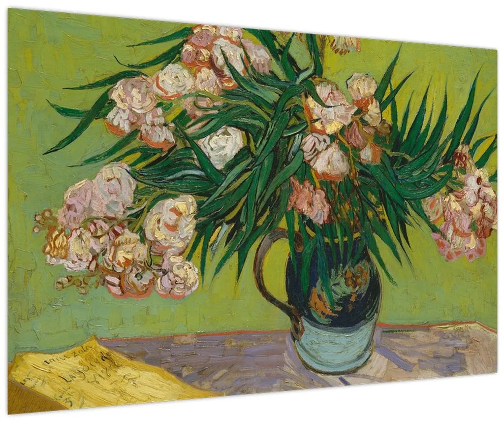 Obraz - Vincent van Gogh, Oleanders, reprodukcia (90x60 cm)