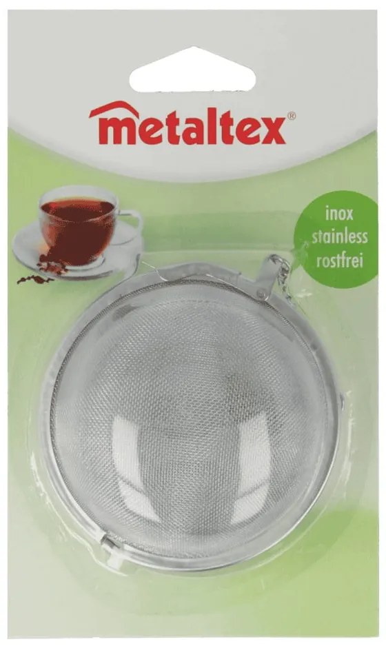Sitko na korenie z antikoro oceli Metaltex Ball