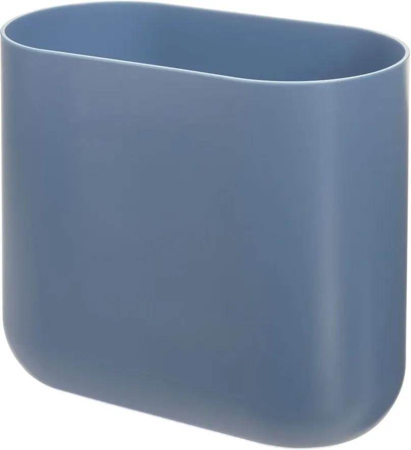 Modrý odpadkový kôš iDesign Slim Cade